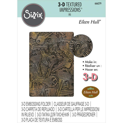 Sizzix 3D Textured Impressions By Eileen Hull Keys