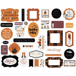 Carta Bella Cardstock Ephemera Icons, Halloween