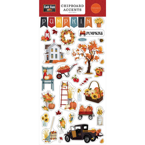 Carta Bella Chipboard 6"X13" Accents, Fall Fun