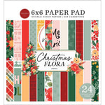 Carta Bella Double-Sided Paper Pad 6"X6" Joyful Christmas Flora