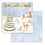 Stamperia Double-Sided Paper Pad 12"X12" 10/Pkg Winter Valley