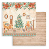 Stamperia Double-Sided Paper Pad 8"X8" 10/Pkg All Around Christmas