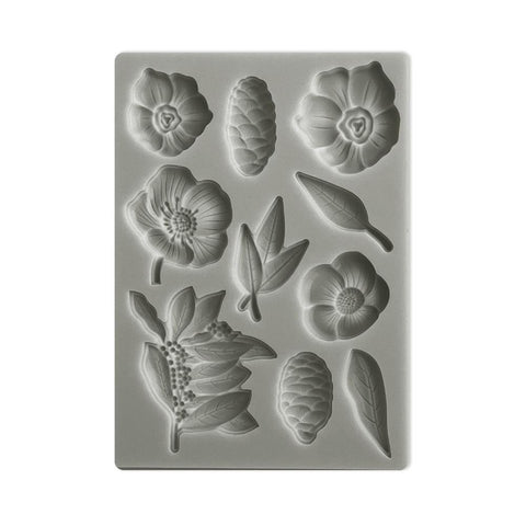 Stamperia Silicone Mould A6 Pinecones
