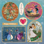 Twelve Days Of Christmas Topper Paper Pad 8"X8" Twelve Days of Christmas