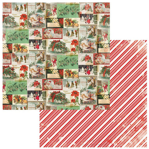 49 and Market Christmas Spectacular Double-Sided Cardstock 12"X12" Vignettes