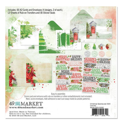 49 And Market Card Kit Christmas Spectacular 2023