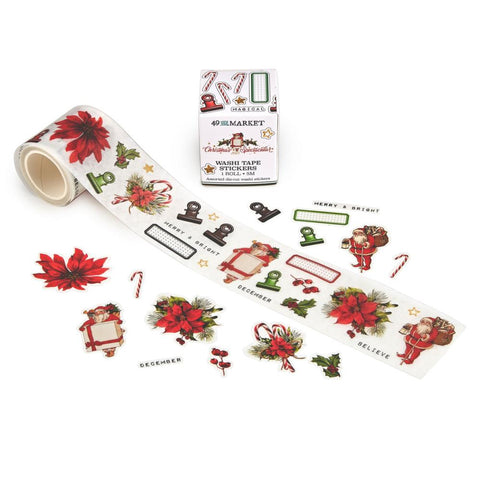 49 And Market Washi Tape Roll Christmas Spectacular 2023