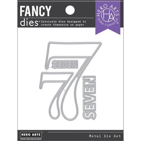 Hero Arts Fancy Dies - Number Seven