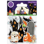 Craft Consortium Laser-Cut Wooden Shapes 10/Pkg Happy Haunting