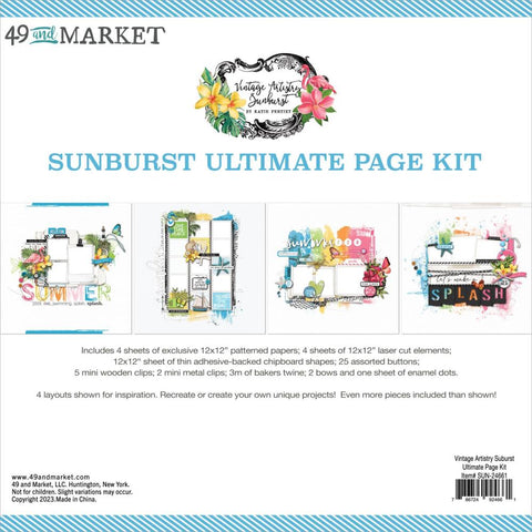 49 And Market -Ultimate Page Kit Vintage Artistry Sunburst