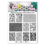 Art By Marlene Signature Collage Paper 8.25"X11.5" 20/Pkg Nr. 01, Black And White