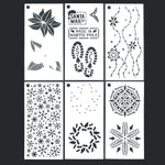 Elizabeth Craft Stencils 6/Pkg - Journal Stencils 2