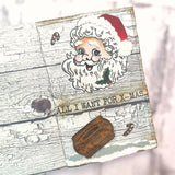 Elizabeth Craft Clear Stamps Santa Claus