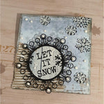 Elizabeth Craft Metal Die Let it snow