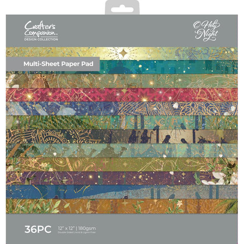 Carfter's Companion Double-Sided Paper Pad 12"X12" 36/Pkg O' Holy Night