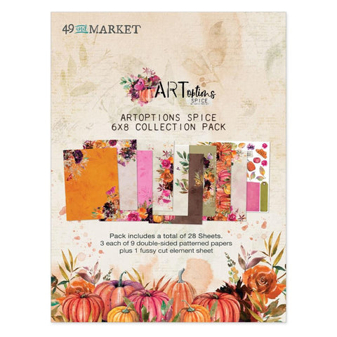 49 And Market Collection Pack 6"X8" ARToptions Spice