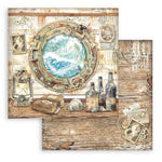 Stamperia Double-Sided Paper Pad 8"X8" 10/Pkg Songs Of The Sea, 10 Designs/1 Each