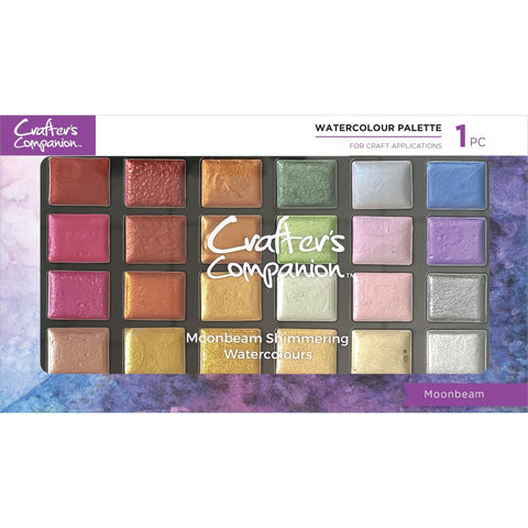 Crafter's Companion Shimmer Watercolor Palette Moonbeam