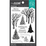 Hero Arts Clear Stamps 4"X6" Winter Trees