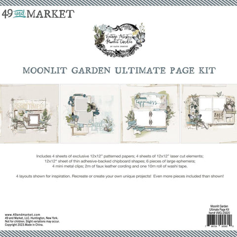 49 And Market Ultimate Page Kit Vintage Artistry Moonlit Garden