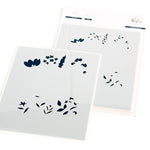 Pinkfresh Studio Stencils 4.25"X5.5" 2/Pkg Farm Fresh