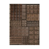 Stamperia Assorted Rice Paper Backgrounds A6 8/Sheets Coffee And Chocolate