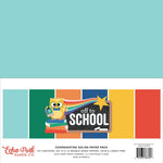 Echo Park Solids Collection Kit 12"X12" Off To School, 6 Colors