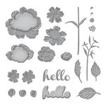 Spellbinders Etched Dies From The Garden Collection By Wendy Vintage Florals