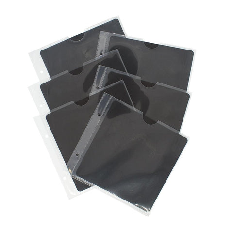 Tonic Studios Medium Binder Refills 6"X6" 6/Pkg Magnetic Sheets W/Plastic Sleeves