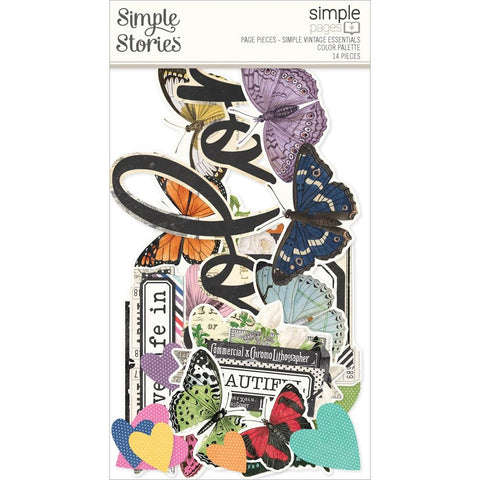 Simple Stories - Simple Pages Page Pieces Simple Vintage Essentials Color Palette