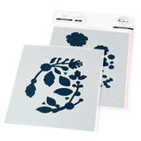 Pinkfresh Studio Stencils Stylized Florals