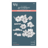 Spellbinders Press Plate & Die By Simon Hurley Spring Magnolias, Spring Sampler