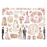 Stamperia Die-Cuts Romance Forever Ceremony Edition