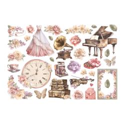 Stamperia Ephemera -Romance Forever Journaling Edition