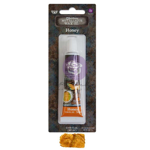 Finnabair Art Alchemy Metallique Wax .68 Fluid Ounce Honey
