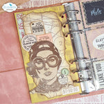 Elizabeth Craft Stamp And Die Set Travels From The Past