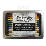Tim Holtz Distress Watercolor Pencil 12/Pkg Set 5