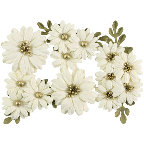 Little Birdie - Fairy Garden Paper Flowers 5/Pkg Amor Mio