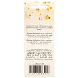 American Crafts Handmade Paper Mix-Ins Gold Foil Flakes