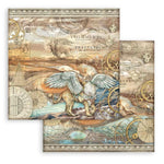 Stamperia Double-Sided Paper Pad 12"X12" 10/Pkg Sir Vagabond In Fantasy World