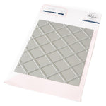 Pinkfresh Studio Press Plate Stippled Plaid