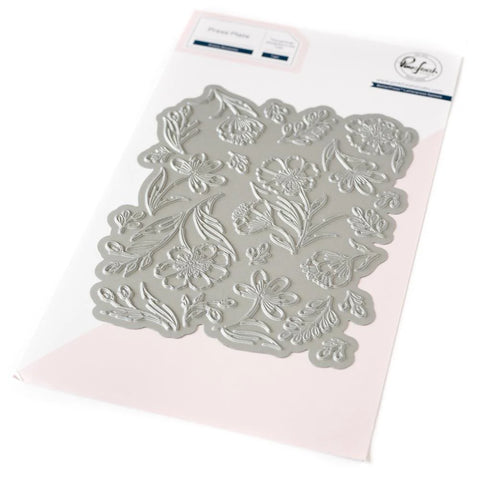 Pinkfresh Studio Breezy Blossoms Press Plate