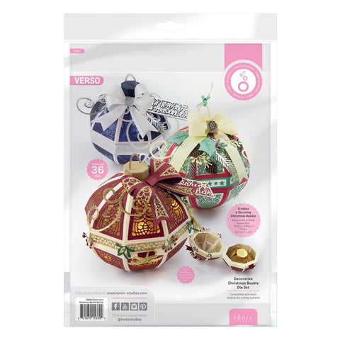 Tonic Studios Die Set Decorative Christmas Bauble