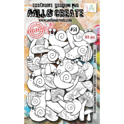 AALL And Create Ephemera Shells & Stems  #58