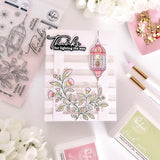 Pinkfresh Studio Clear Stamp Set 4"X6" Lantern Botanicals