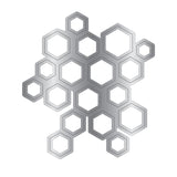 Crafter's Companion - Nature's Garden Honeysuckle Metal Die Wild Flower Honeycomb