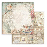 Stamperia - Double-Sided Paper Pad 12"X12" 10/Pkg Brocante Antiques
