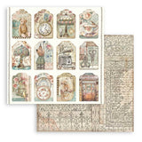 Stamperia - Double-Sided Paper Pad 12"X12" 10/Pkg Brocante Antiques