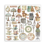 Stamperia - Double-Sided Paper Pad 12"X12" 10/Pkg Brocante Antiques