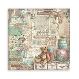 Stamperia - Single-Sided Paper Pad 12"X12" 22/Pkg Brocante Antiques